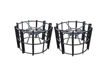 OEM ODM mud wheel cage wheel water field iron wheel